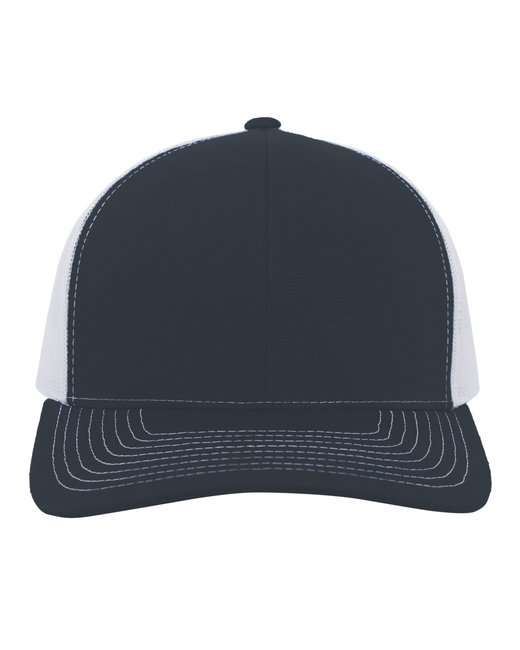 Custom Embroidered Pacific Headwear Contrast Stitch Trucker Snapback