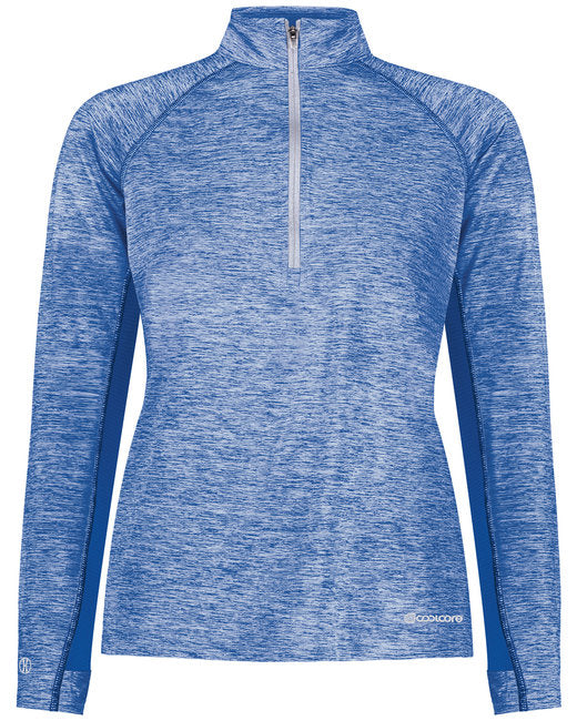 Custom Embroidered Holloway Ladies' Electrify Coolcore Half-Zip - 222774