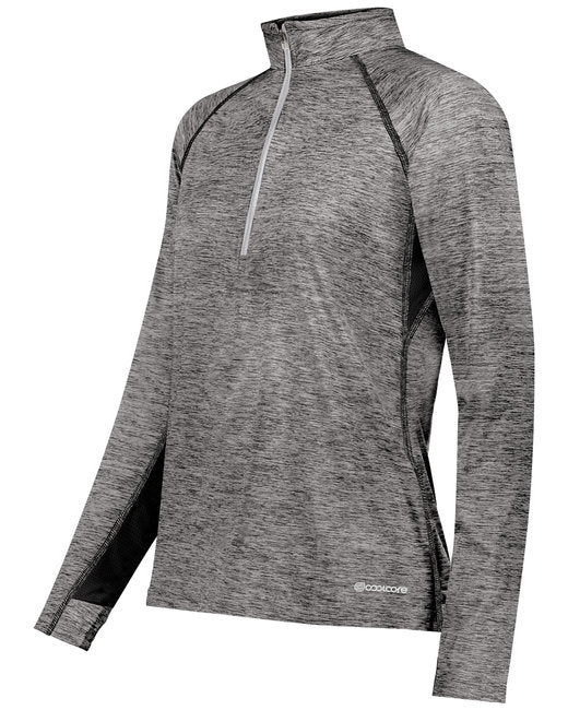 Custom Embroidered Holloway Ladies' Electrify Coolcore Half-Zip - 222774
