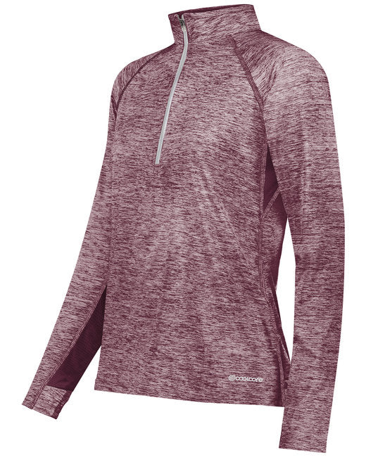 Custom Embroidered Holloway Ladies' Electrify Coolcore Half-Zip - 222774