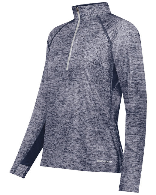 Custom Embroidered Holloway Ladies' Electrify Coolcore Half-Zip - 222774