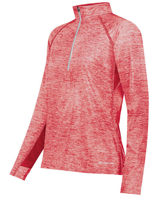 Custom Embroidered Holloway Ladies' Electrify Coolcore Half-Zip - 222774