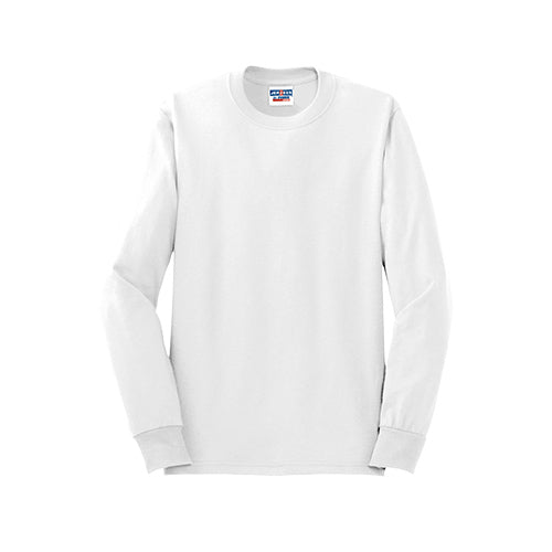 Custom Embroidered JERZEES® - Dri-Power® 50/50 Cotton/Poly Long Sleeve T-Shirt - 29LS