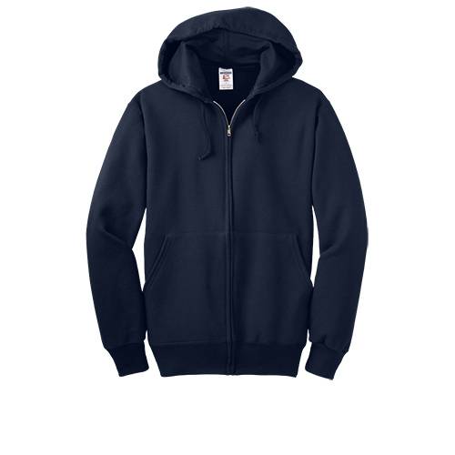 Custom Embroidered JERZEES® Super Sweats® NuBlend® - Full-Zip Hooded Sweatshirt - 4999M