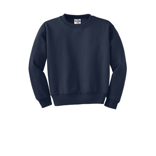Custom Embroidered JERZEES® - Youth NuBlend® Crewneck Sweatshirt - 562B