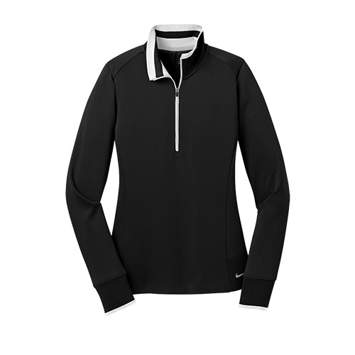 Custom Embroidered Nike Ladies Dri-FIT 1/2-Zip Cover-Up - 578674