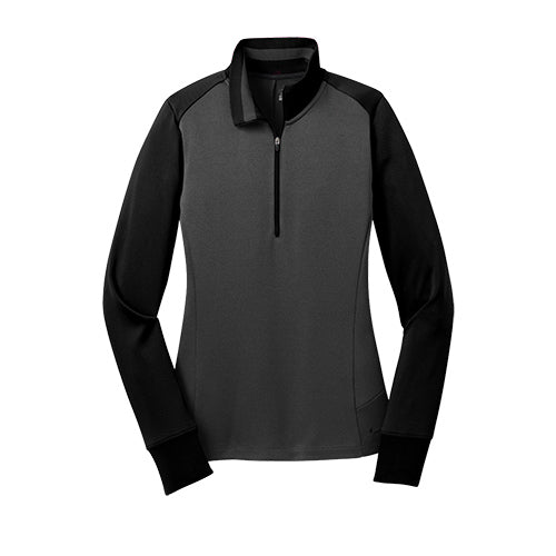 Custom Embroidered Nike Ladies Dri-FIT 1/2-Zip Cover-Up - 578674
