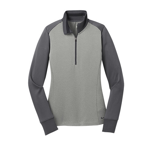 Custom Embroidered Nike Ladies Dri-FIT 1/2-Zip Cover-Up - 578674