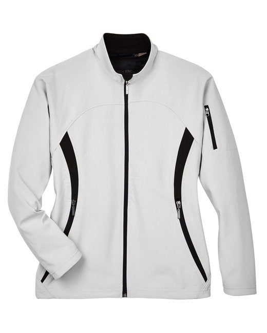 Custom Embroidered North End Ladies' Three-Layer Fleece Bonded Performance Soft Shell Jacket - 78034
