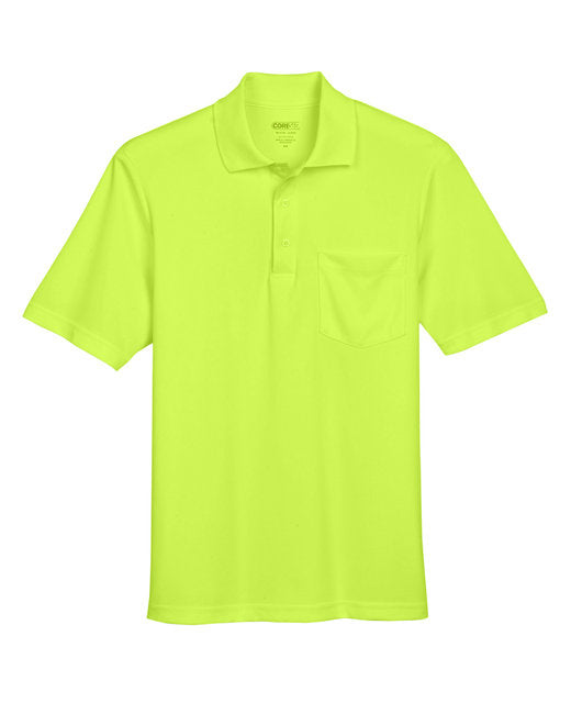 Custom Embroidered CORE365 Men's Origin Performance Piqué Polo with Pocket - AB88181P