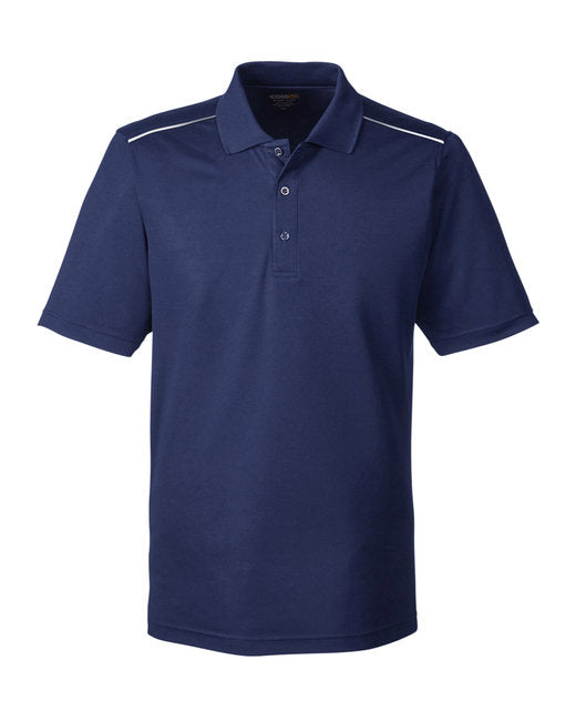 Custom Embroidered CORE365 Men's Radiant Performance Piqué Polo with Reflective Piping - 88181R