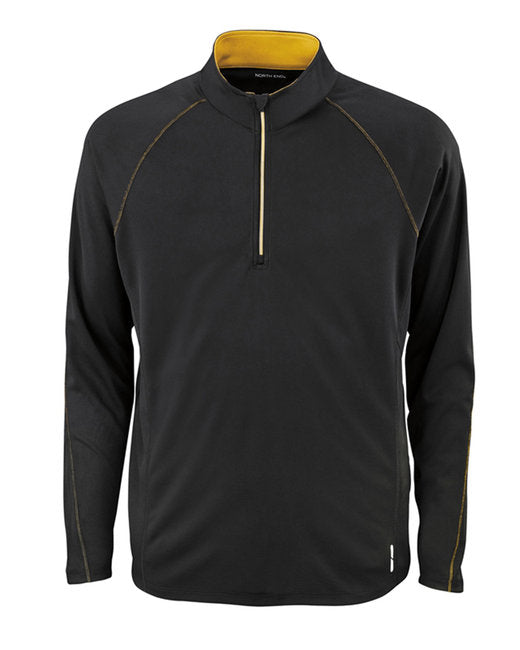 Custom Embroidered North End Men's Radar Quarter-Zip Performance Long-Sleeve Top - 88187