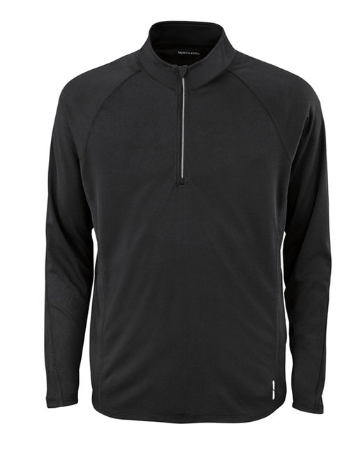 Custom Embroidered North End Men's Radar Quarter-Zip Performance Long-Sleeve Top - 88187