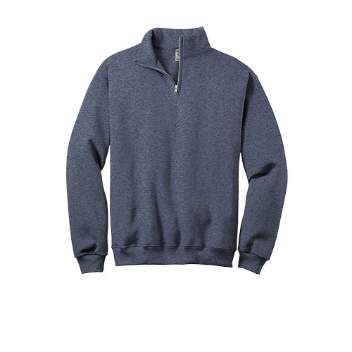Custom Embroidered JERZEES® - NuBlend® 1/4-Zip Cadet Collar Sweatshirt - 995M