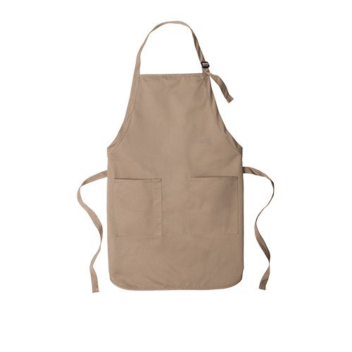 Custom Embroidered Port Authority® Full-Length Two-Pocket Bib Apron - A600