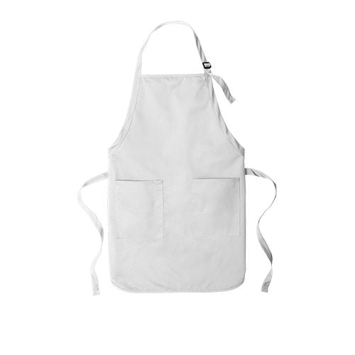 Custom Embroidered Port Authority® Full-Length Two-Pocket Bib Apron - A600