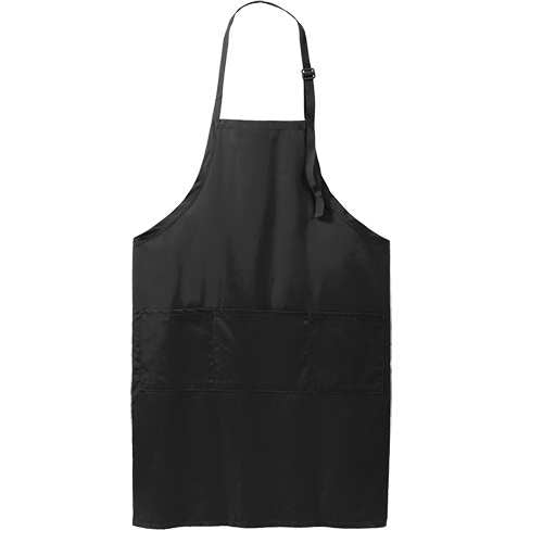 Custom Embroidered Port Authority® Easy Care Extra Long Bib Apron with Stain Release - A700