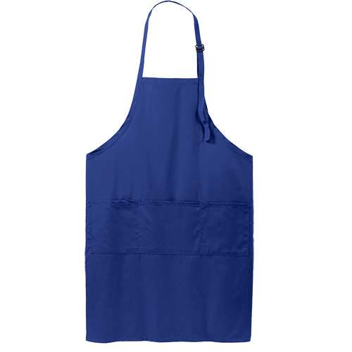 Custom Embroidered Port Authority® Easy Care Extra Long Bib Apron with Stain Release - A700