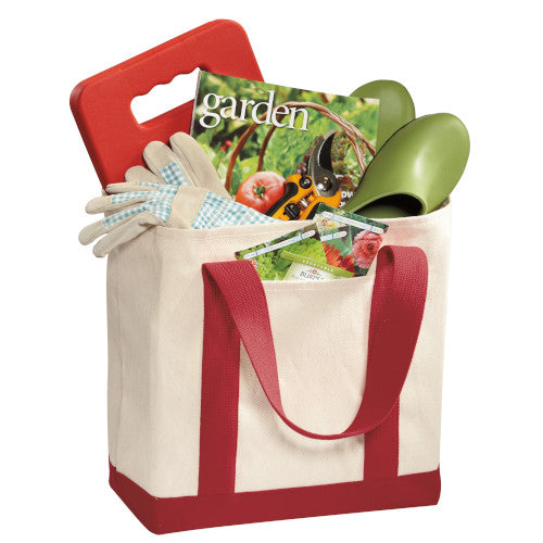 Custom Embroidered Port Authority® - Ideal Twill Two-Tone Shopping Tote - B400