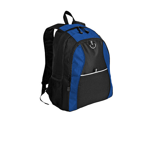 Custom Embroidered Port Authority® Contrast Honeycomb Backpack - BG1020