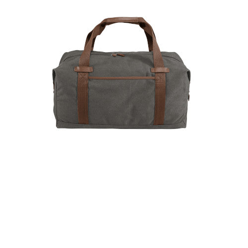 Custom Embroidered Port Authority ® Cotton Canvas Duffel - BG803