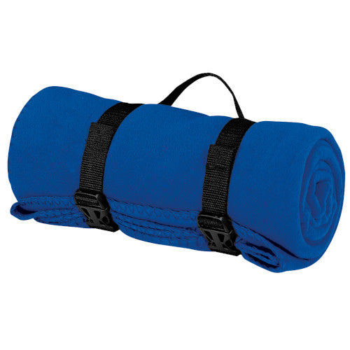 Custom Embroidered Port Authority® - Value Fleece Blanket with Strap - BP10