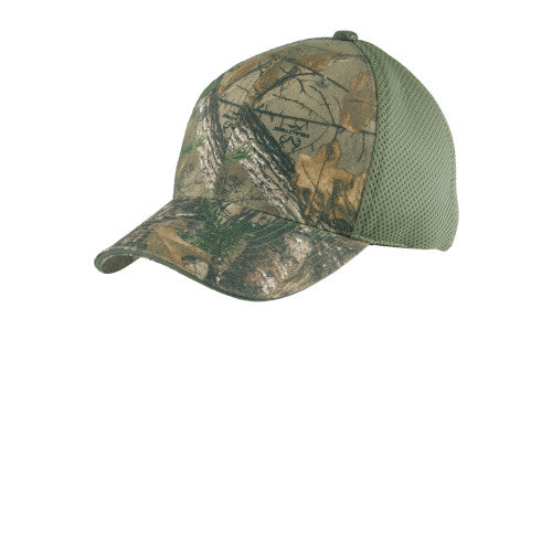 Custom Embroidered Port Authority® Camo Cap with Air Mesh Back - C912