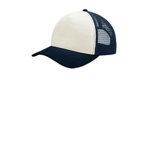 Custom Embroidered Port Authority ® 5-Panel Twill Foam Trucker Cap - C936