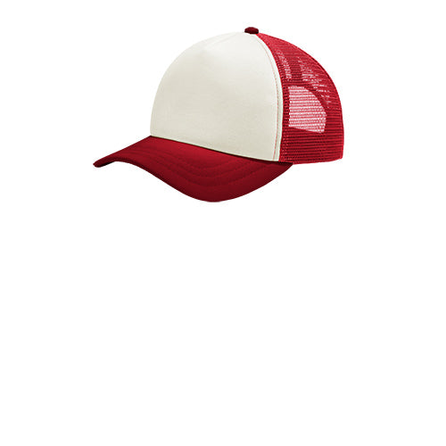 Custom Embroidered Port Authority ® 5-Panel Twill Foam Trucker Cap - C936