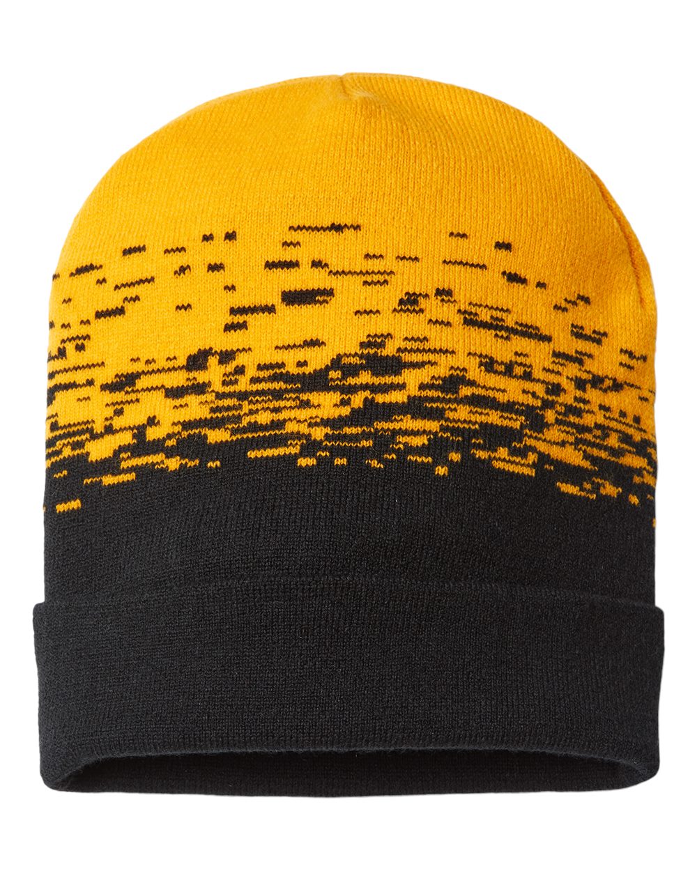 Custom Embroidered CAP AMERICA - USA-Made Static Cuffed Beanie