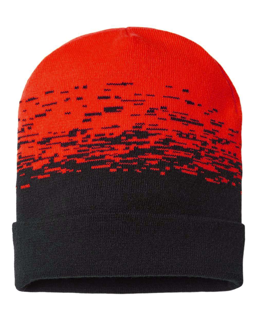 Custom Embroidered CAP AMERICA - USA-Made Static Cuffed Beanie