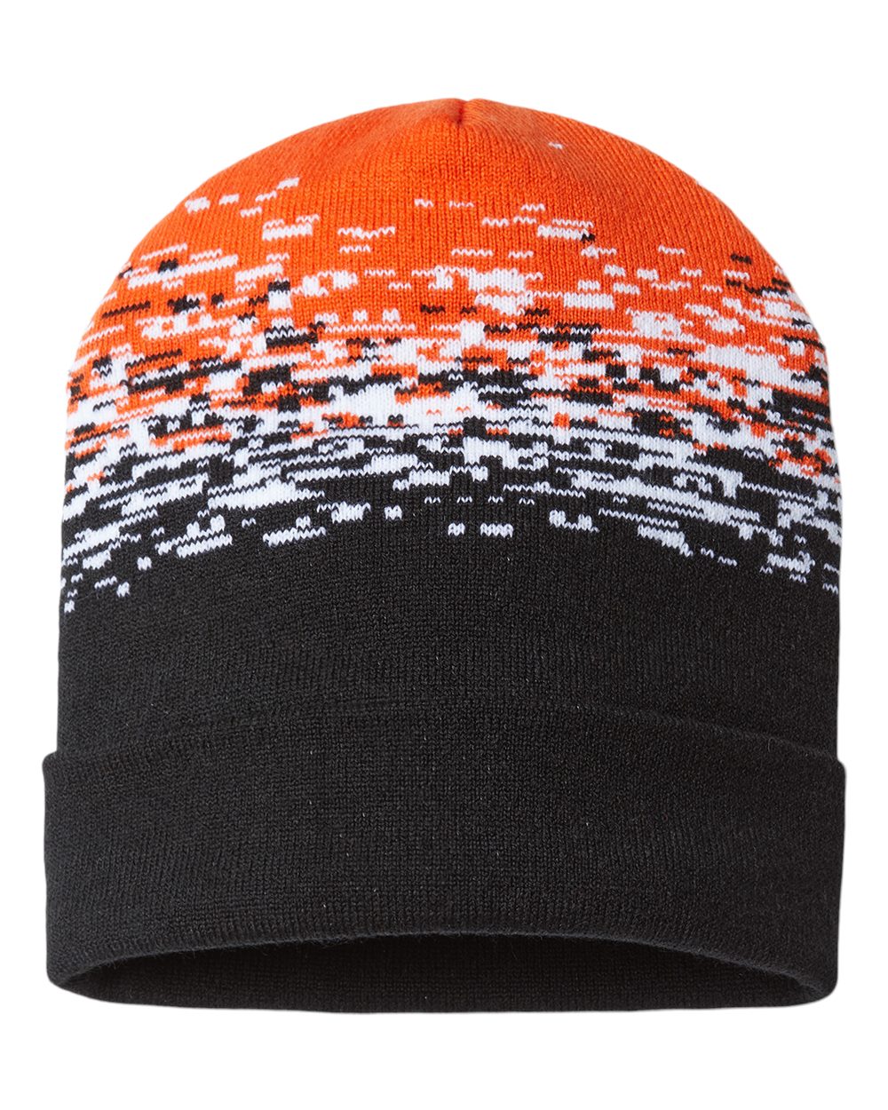 Custom Embroidered CAP AMERICA - USA-Made Static Cuffed Beanie