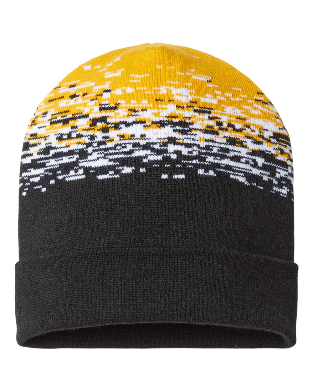Custom Embroidered CAP AMERICA - USA-Made Static Cuffed Beanie