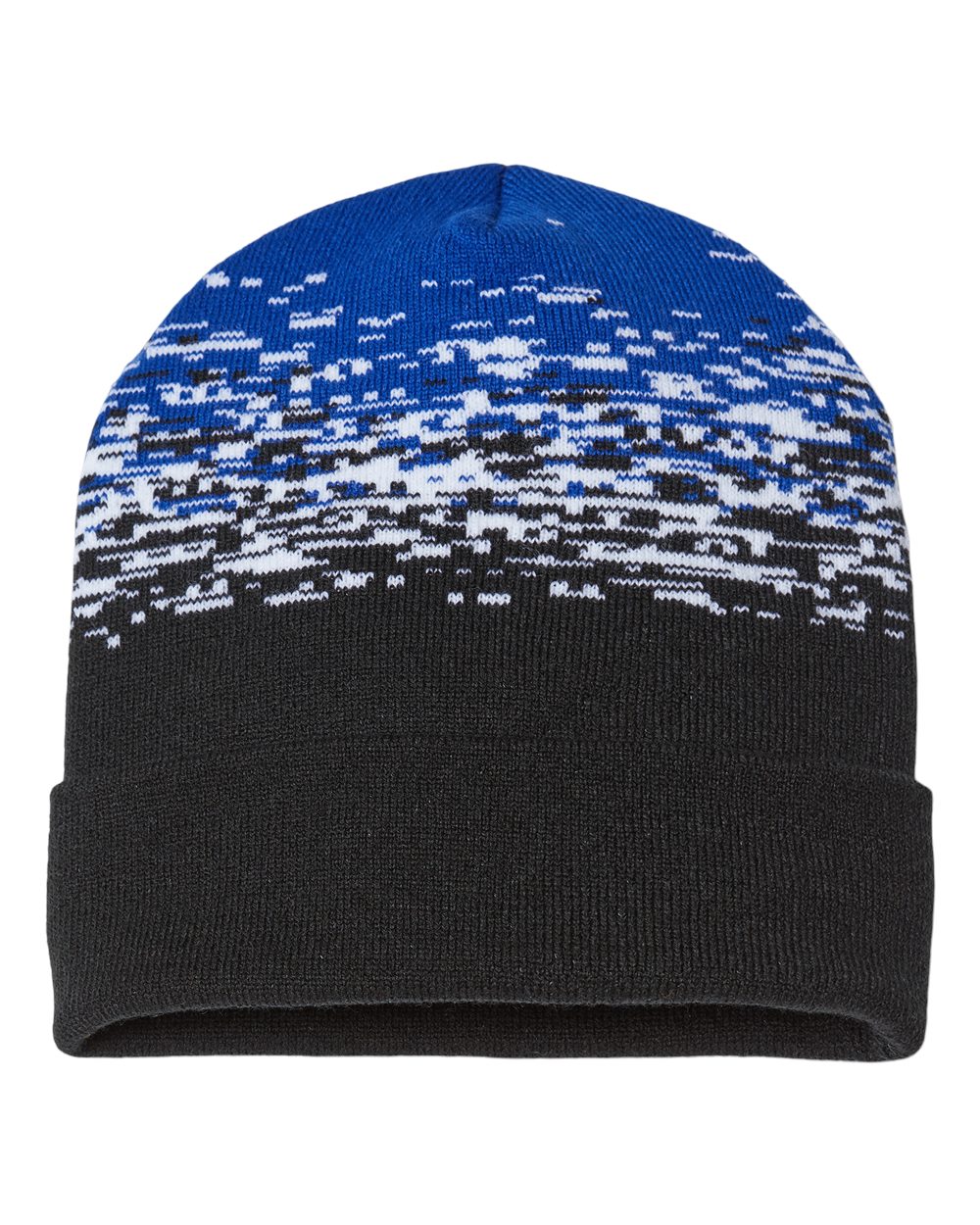 Custom Embroidered CAP AMERICA - USA-Made Static Cuffed Beanie