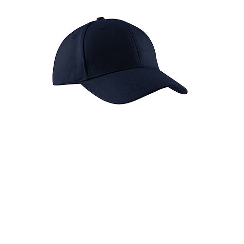 Custom Embroidered Port & Co. ®Brushed Twill Cap - CP82
