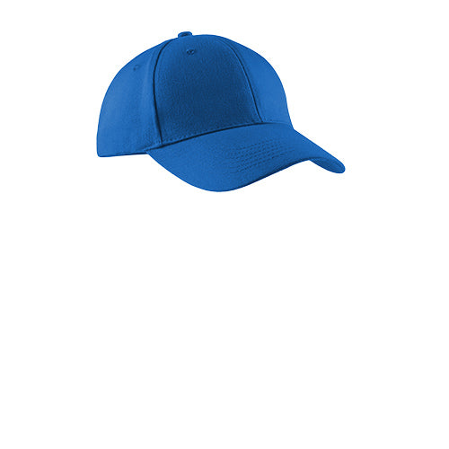 Custom Embroidered Port & Co. ®Brushed Twill Cap - CP82