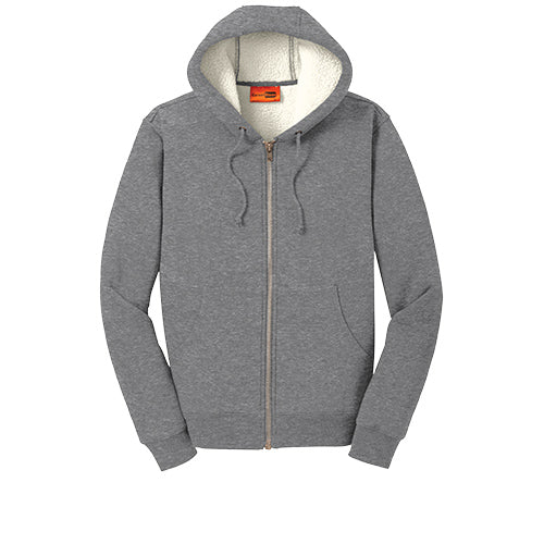 Custom Embroidered CornerStone® Heavyweight Sherpa Lined Hooded Jacket - CS625