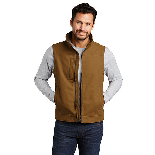 Custom Embroidered CornerStone® Duck Bonded Soft Shell Vest - CSV60