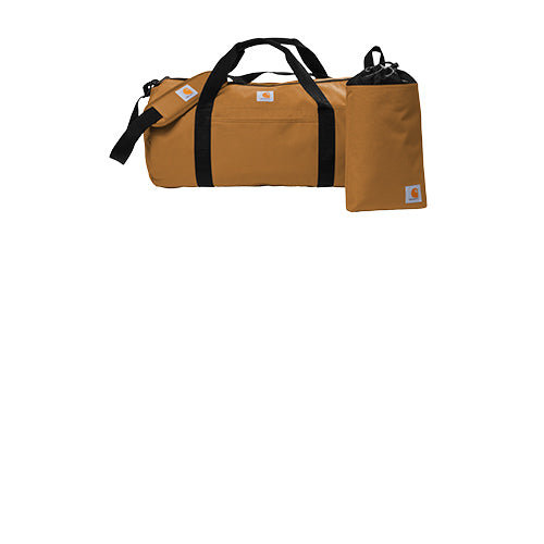 Custom Embroidered Carhartt® Canvas Packable Duffel with Pouch