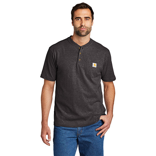 Custom Embroidered Carhartt® Short Sleeve Henley - CTK84
