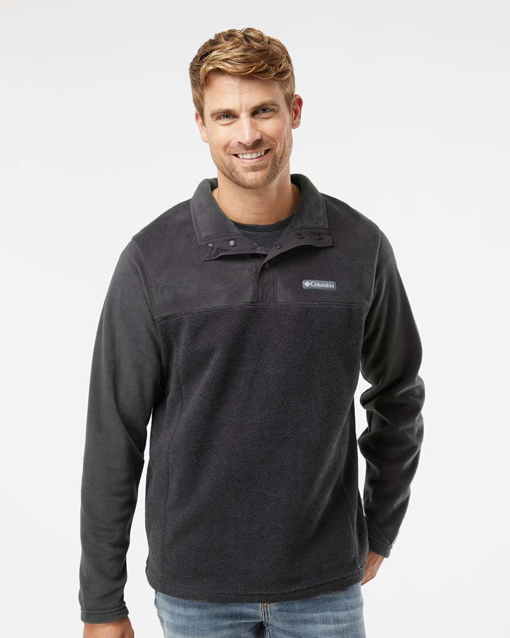 Custom Embroidered Columbia - Steens Mountain™ Half-Snap Pullover - 186168