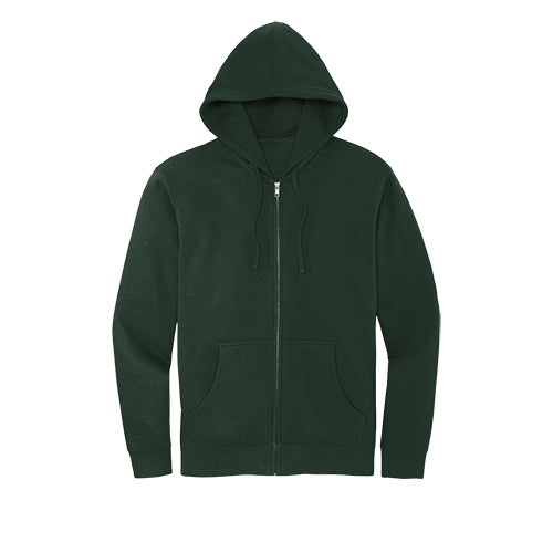 Custom Embroidered District® V.I.T.™ Fleece Full-Zip Hoodie - DT6102