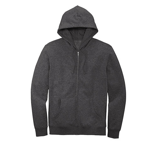 Custom Embroidered District® V.I.T.™ Fleece Full-Zip Hoodie - DT6102