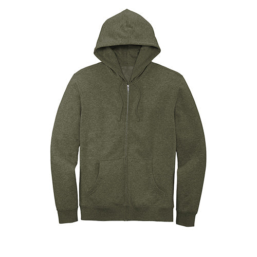 Custom Embroidered District® V.I.T.™ Fleece Full-Zip Hoodie - DT6102