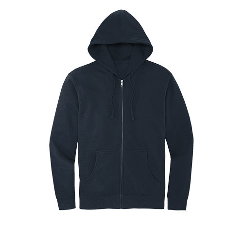 Custom Embroidered District® V.I.T.™ Fleece Full-Zip Hoodie - DT6102