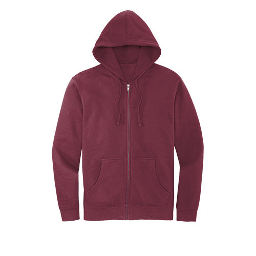 Custom Embroidered District® V.I.T.™ Fleece Full-Zip Hoodie - DT6102