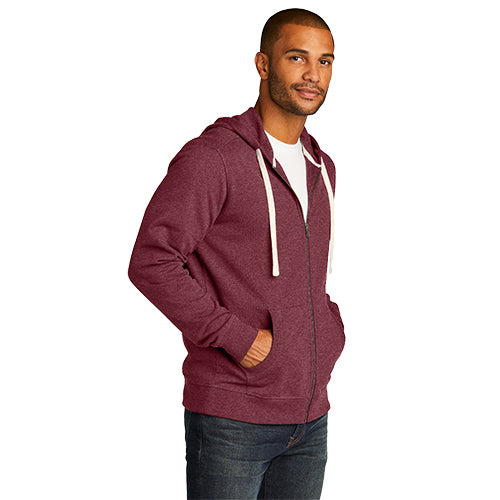 Custom Embroidered District® Re-Fleece™ Full-Zip Hoodie - DT8102
