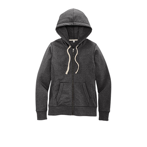 Custom Embroidered District® Women's Re-Fleece™ Full-Zip Hoodie - DT8103