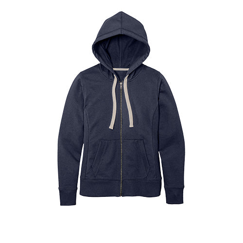 Custom Embroidered District® Women's Re-Fleece™ Full-Zip Hoodie - DT8103