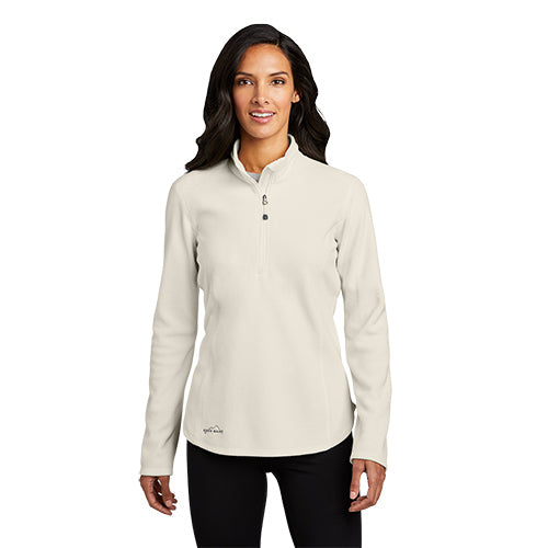 Custom Embroidered Eddie Bauer® Ladies 1/2-Zip Microfleece Jacket - EB227